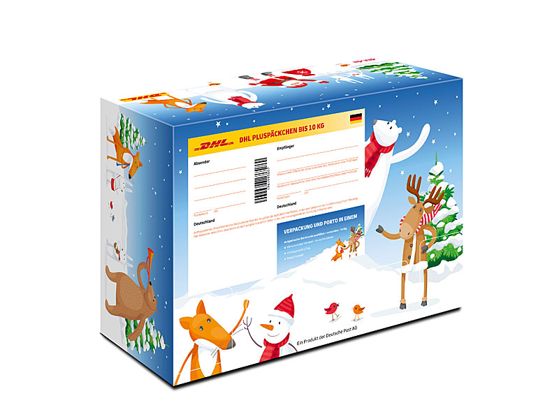 DHL PLUSPCKCHEN S Sonderedition "Weihnachten 2019"