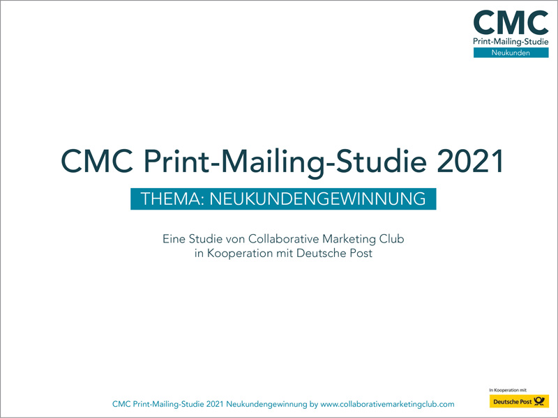 CMC Print-Mailing-Studie 2021