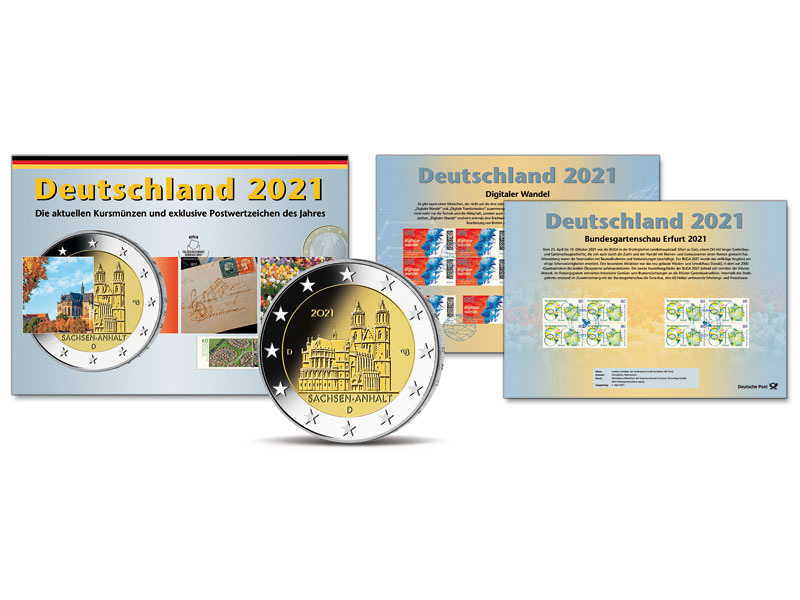 Kursmnzen der Prgesttte Stuttgart (F) 2021