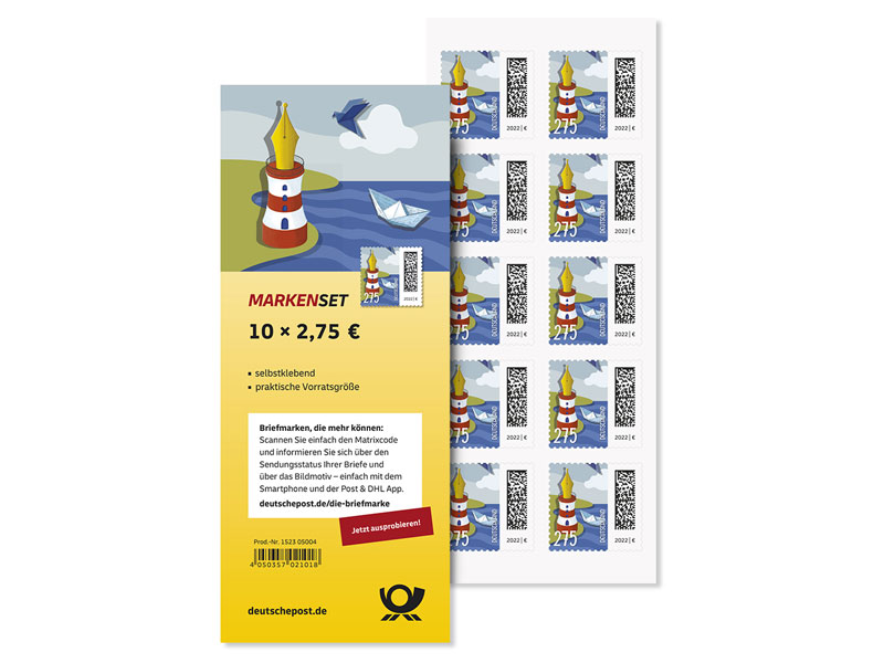 Maritime Szene mit Fller und Papierschiff