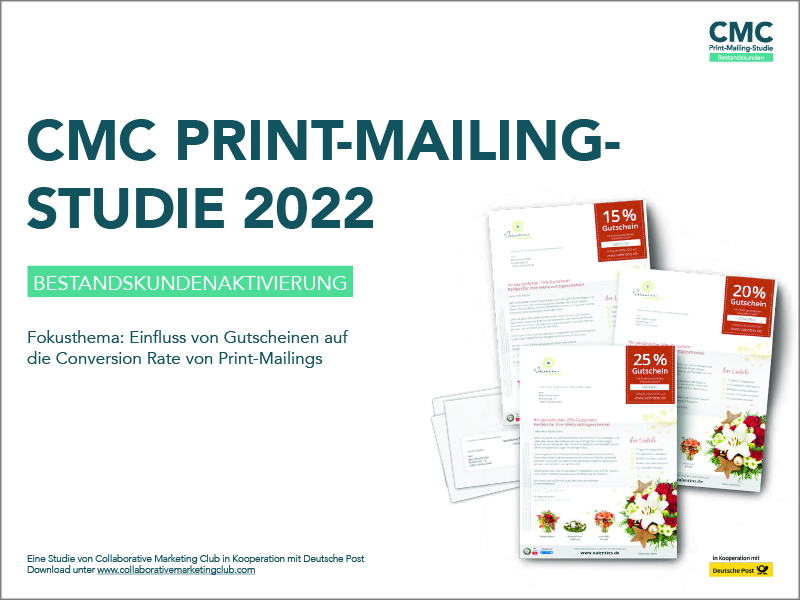CMC Print-Mailing-Studie 2022 - Bestandskunden