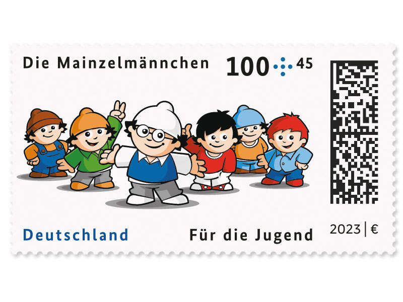 Die Mainzelmnnchen Anordnung Gruppe lang 