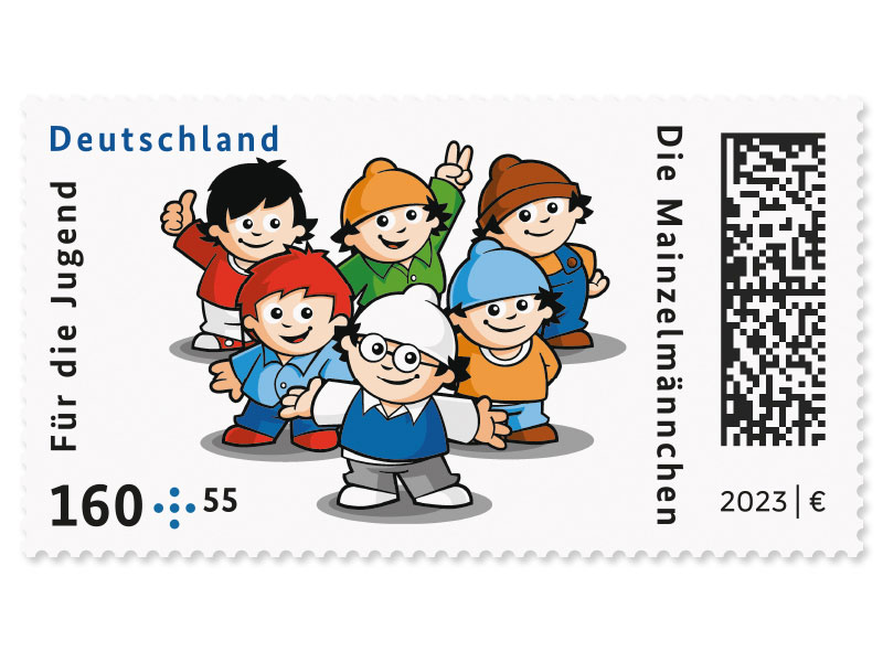 Die Mainzelmnnchen Anordnung Gruppe rund 