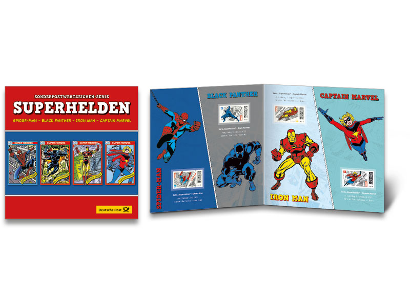 Schmuckblatt "Superhelden"