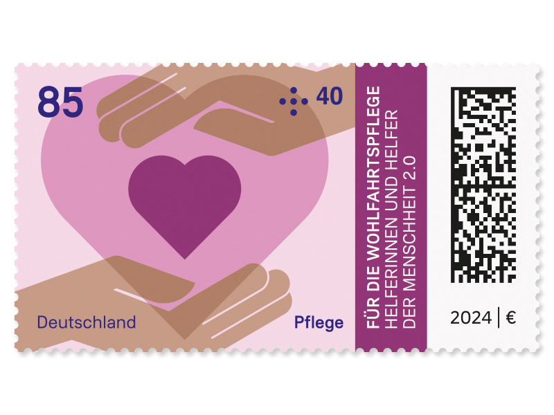Zwei schtzende Hnde die Halt geben und Geborgenheit ausstrahlen
