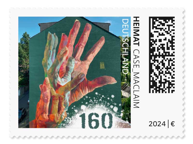 Heimat - case_maclaim, Briefmarke zu 1,60 EUR, 10er-Bogen
