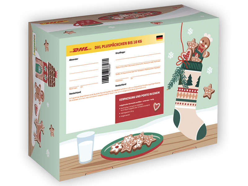 DHL Pluspckchen S "Weihnachten 2024"