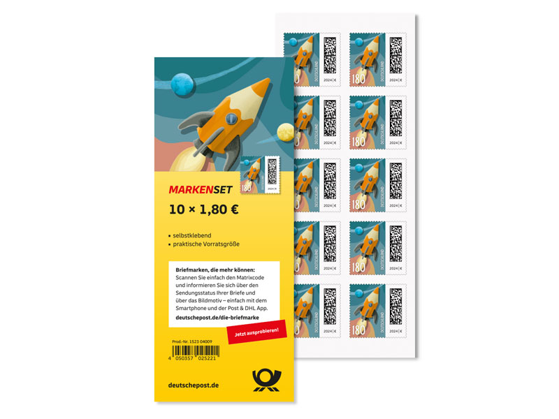 Ein Stift auf den Weg in den Weltraum