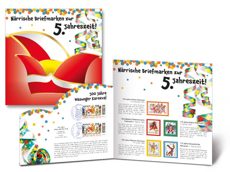 Schmuckblatt "Die fnfte Jahreszeit"