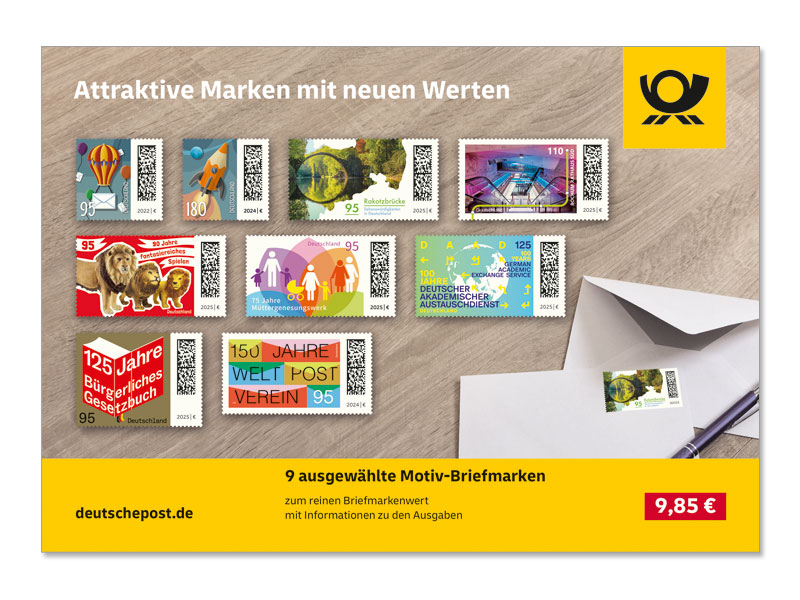Steckkarte "Attraktive Marken mit neuen Werten"