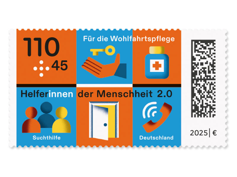 Symbolische Illustration von Arbeitsbereichen und Angeboten der Suchthilfe
