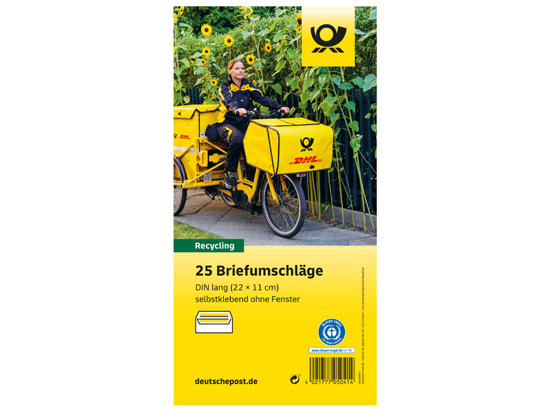 Bild Briefumschlag DIN lang selbstklebend 25er Set