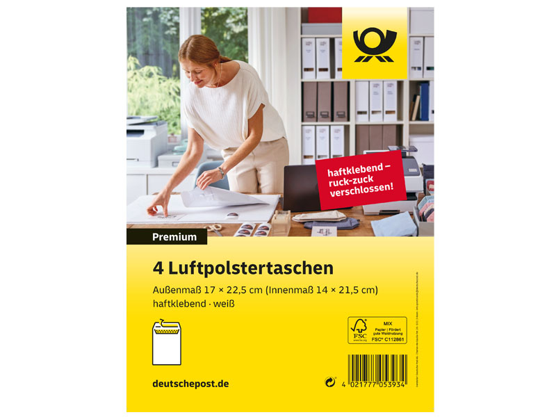 Deutsche Post Luftpolstertasche Typ C, 1 Pack  4 Stck