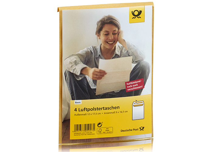 Deutsche Post Luftpolstertasche Typ A, 4 Stck
