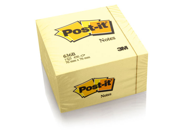 Post-it Notes Block, gelb, 636B