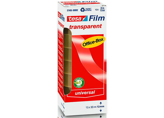 Tesa tesafilm transparent Office-Box, 12 Stck