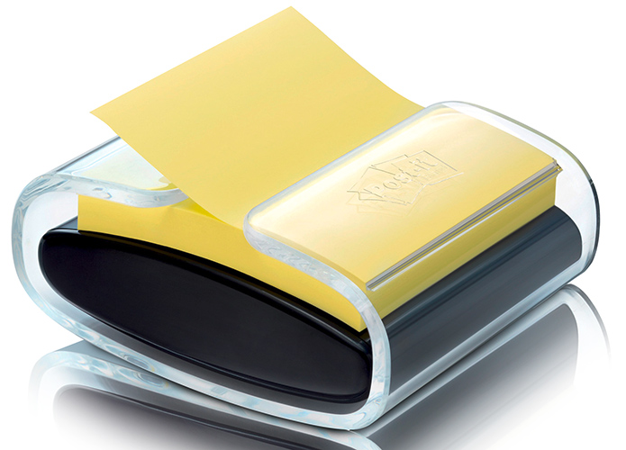 Post-it Super Sticky Z-Notes Spender, gefllt