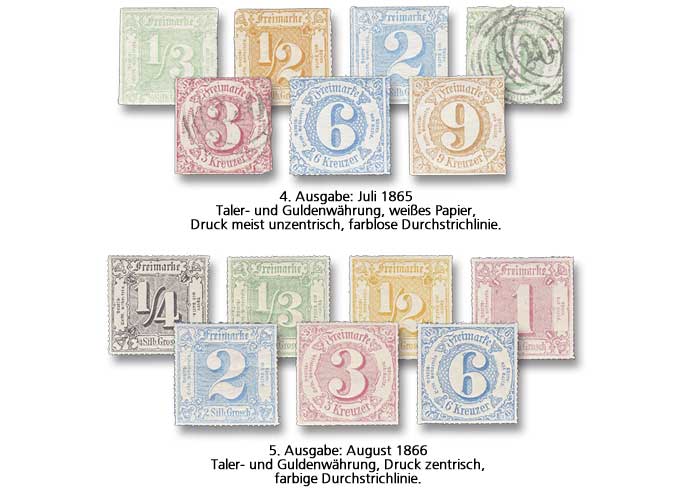 Altdeutschland, Briefmarken-Kollektion "Thurn- und Taxissche Post"
